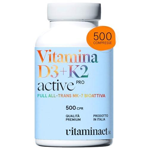 Vitamina D3 K2 Mk7 500 Compresse