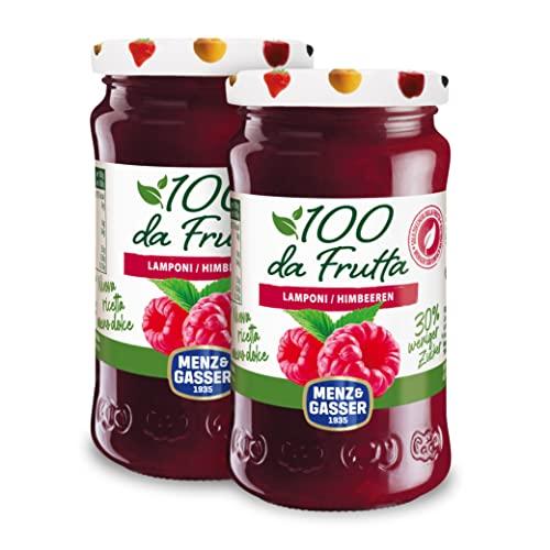Menz&Gasser Composta di Lamponi 100% Frutta - 2x240g