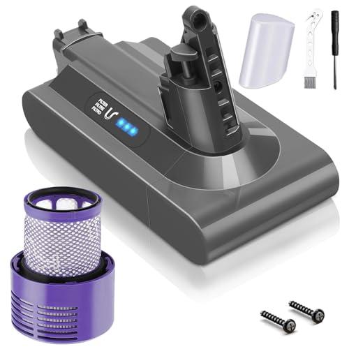 Waitley Batteria Compatibile Dyson V10 6000mAh