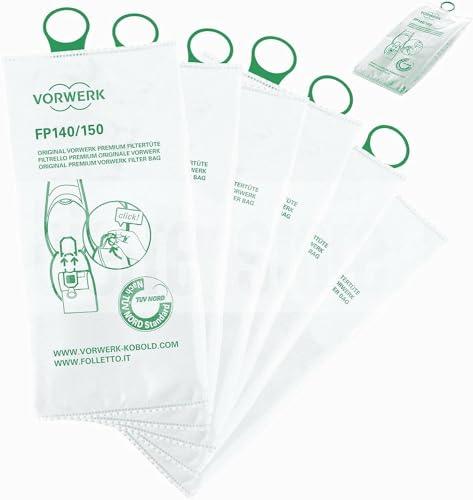 Sacchetti Aspirapolvere Vorwerk Folletto VK140 VK150 Originali (6 Pezzi)