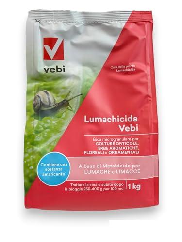 Lumachicida Vebi Metacinque PFnPE - 1 kg: Efficace Contro Lumache, Limacce e Chiocciole