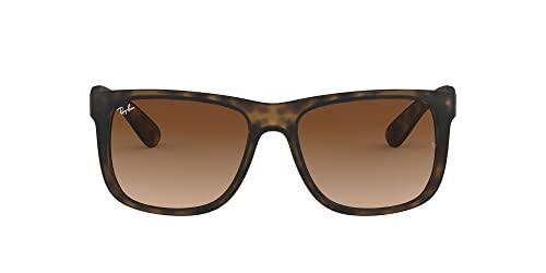 Ray-Ban RB4165 710/13 Justin - Occhiali da Sole Havana Marrone Chiaro