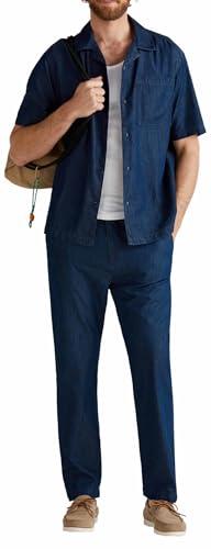 United Colors of Benetton Pantalone Chambray Regular Fit