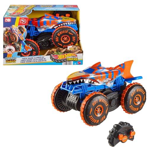 Hot Wheels Monster Trucks Tiger Shark Super Scalatore RC