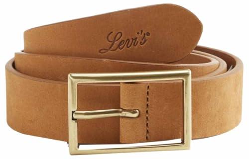Levi's Donne, Fa191079 Suede Cogna, Damen Rectangle Buckle Cinture, 70