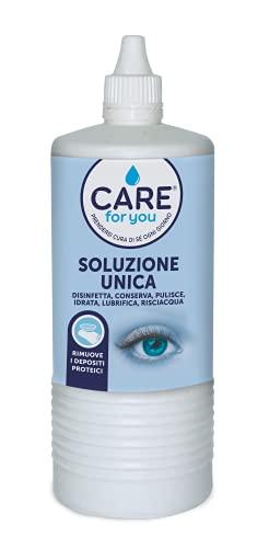 CARE for you, Soluzione Unica Plus - Liquido Lenti a Contatto Morbide, 100 ml