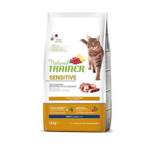 Trainer Sensitive No Gluten Anatra Gatto Adulto - 1.5 kg
