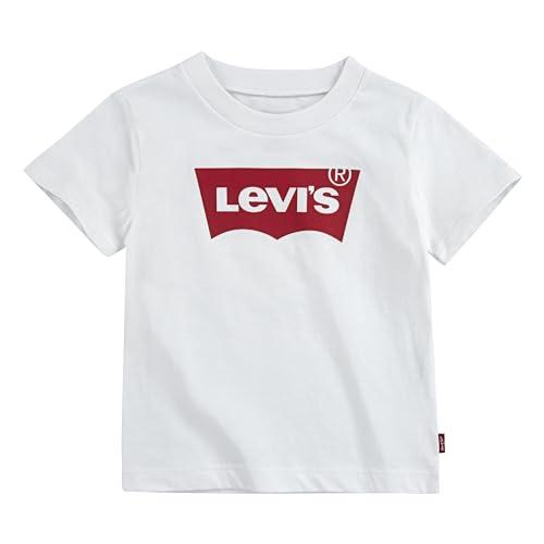 Levi's Lvb S/S Batwing Tee Bimbo, Bianco, 3 Anni