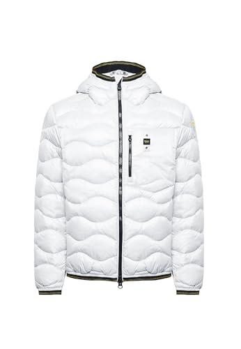 Blauer Piumino Donna Ondulato Wave Bianco