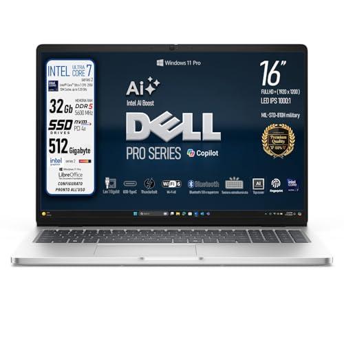 Dell Notebook con Intel Core Ultra 7 e Windows 11 Pro