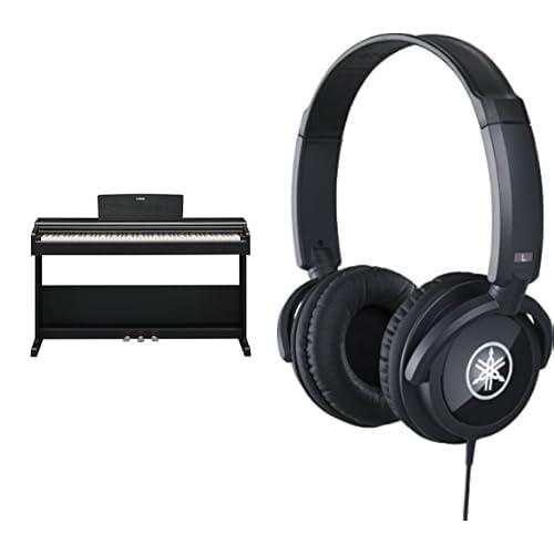 Yamaha Arius YDP-105 Palissandro con Cuffie HPH-100 - Pianoforte Digitale per Principianti