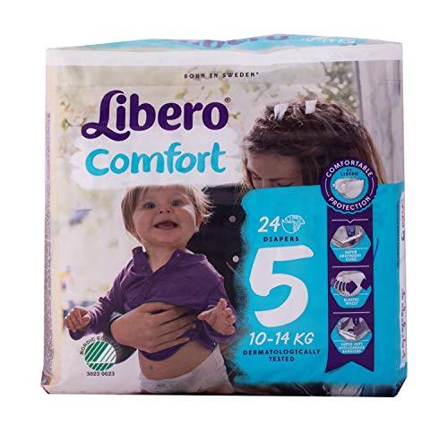 Libero Comfort 5 Pannolini per Bambini (10-14kg) - 24 Pezzi