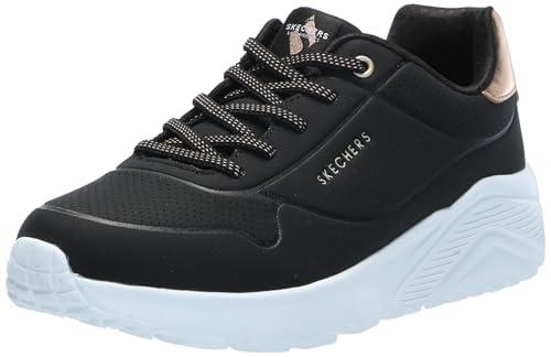 Skechers Uno Lite - Scarpe da Ginnastica Nere, Taglia 39 EU