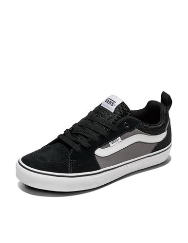 Vans Filmore, Sneaker, Uomo, (Suede/Canvas) Black/Pewter, 44 EU