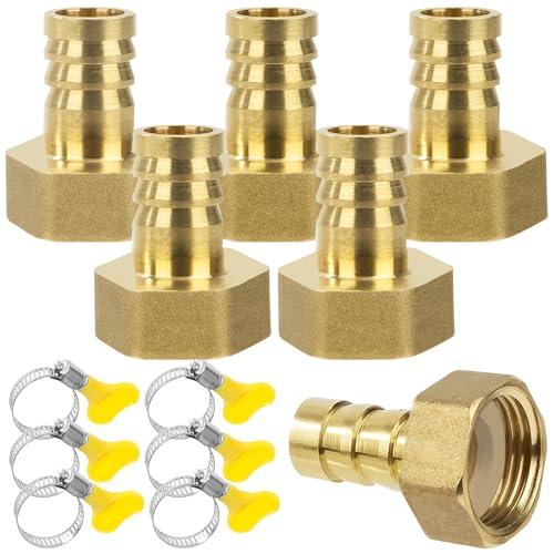 Raccordi Portagomma in Ottone - Connettore Filettato Femmina 3/4