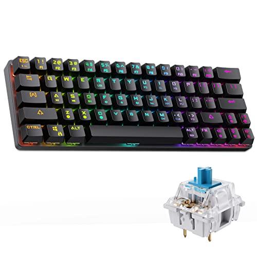 Dierya DK63 Tastiera Gaming Wireless Meccanica RGB