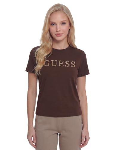 Guess Woman's T-Shirt Slim Fit T-Shirts Octavia RN SS T-Shirt S
