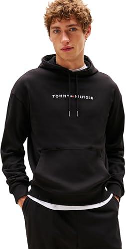 Tommy Hilfiger Felpa con Cappuccio Uomo Nera