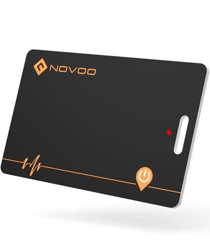 NOVOO Wallet Tracker Card - Localizzatore Bluetooth Ricaricabile per iOS