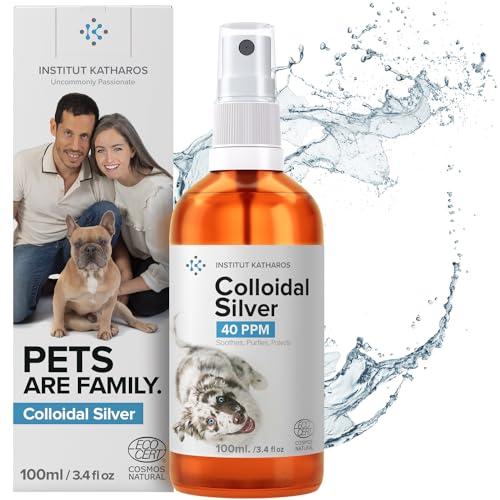 Argento Colloidale Spray Naturale per Animali - Cura Completa per Cani e Gatti