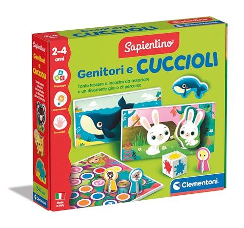 Clementoni Sapientino Genitori e Cuccioli - Gioco Educativo 2 Anni