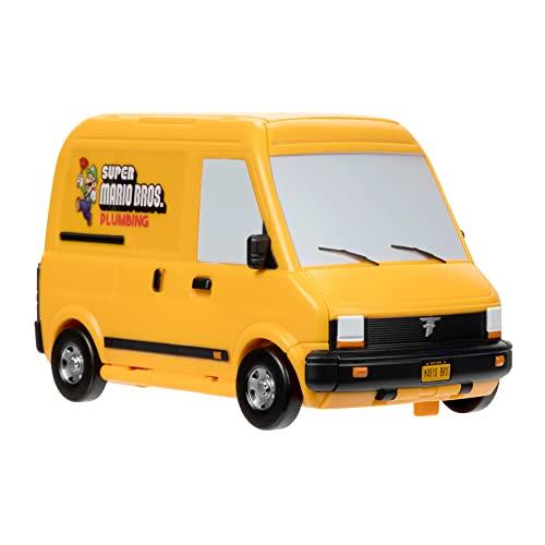 Super Mario Bros. Movie Playset Mini Van con Personaggio Mario