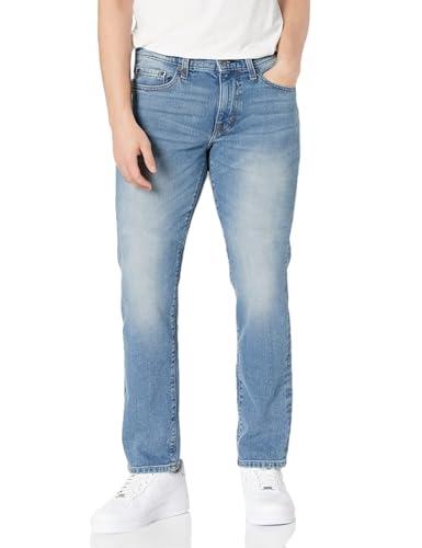 Amazon Essentials Jeans Slim Fit Uomo, Delavé Chiaro