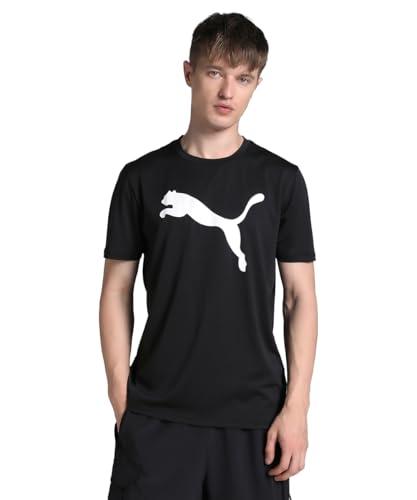 PUMA Essentials Solid Cat Tee - Maglietta Unisex Nera
