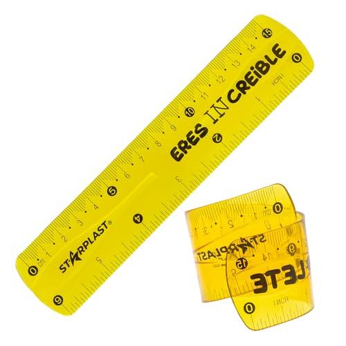 Starplast Righello Flessibile 15 cm - Giallo