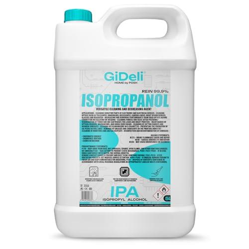 GiDeli Alcool Isopropilico 99,9% - 5 Litri