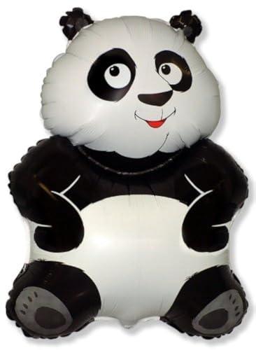 Toyland Palloncino in Lamina Nero Big Panda 66 cm