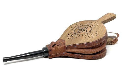 MGE Soffietto Manuale per Camino e Barbecue in Legno Naturale
