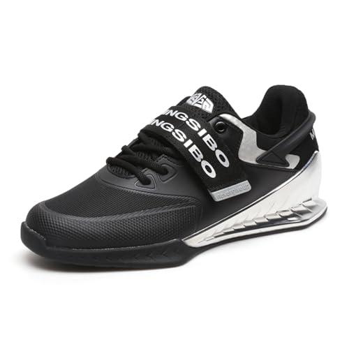 MINGSIBO Scarpe da Sollevamento Pesi Unisex Adulti - Nero73