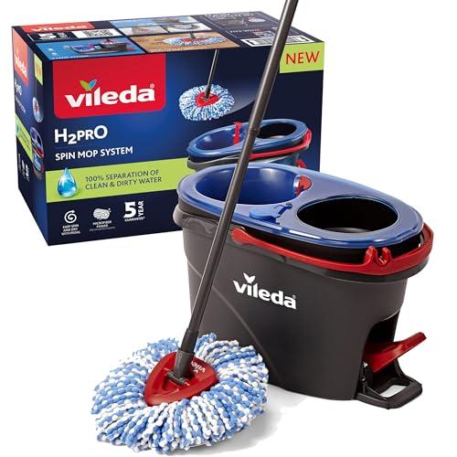 Vileda H2PrO Spin Mop Sistema Lavapavimenti con Centrifuga
