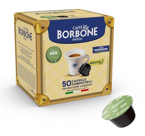 Caffè Borbone Miscela Decaffeinata - 50 capsule compatibili Dolce Gusto