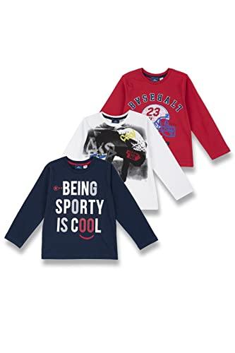 Chicco Set 3 T-shirt Manica Lunga Cotone - Designed in Italy