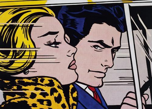 Ravensburger - Puzzle Lichtenstein in the Car, 1000 Pezzi, Puzzle Arte per Adulti e Ragazzi, Quadri Famosi da Esporre, Idea Regalo per Lei o Lui, 70x50 cm