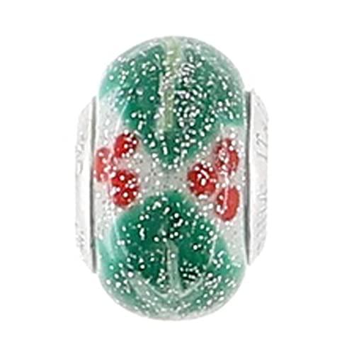 Charm in Vetro di Murano e Argento 925 per Bracciali Componibili - Venetiaurum