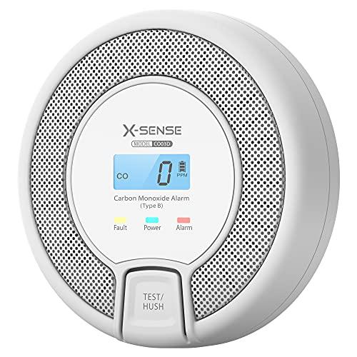 X-Sense Rilevatore di Monossido di Carbonio Autonomo con Display Digitale CO03D