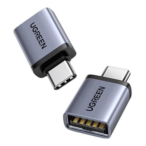 UGREEN Adattatore USB-C a USB 3.0 OTG, Confezione da 2, Grigio