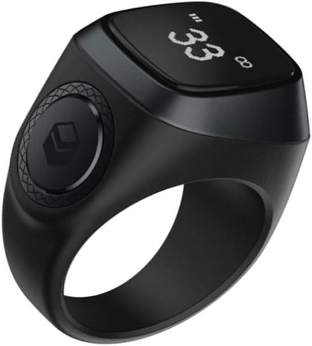 Anello Contatore Digitale Tasbih Smart Shengyi per Musulmani - Misura 18mm