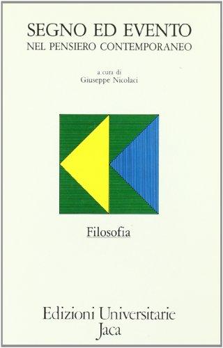 Segno ed evento nel pensiero contemporaneo