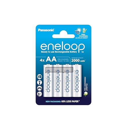 eneloop AA Batterie Ricaricabili (Confezione da 4)