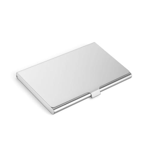 Vicloon Porta Carte di Credito in Acciaio Anti-RFID/NFC