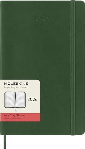 Moleskine Daily Planner 2026 - Agenda Giornaliera Large Verde