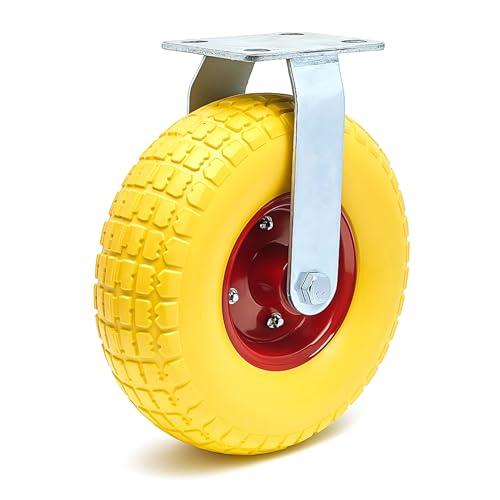 Wiltec Ruota Fissa Antiforatura Gialla 258x78mm