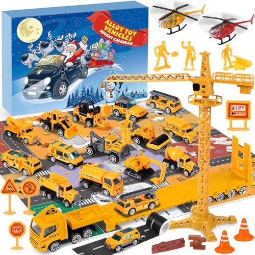 iZoeL Calendario Avvento Bambini Macchine Giocattolo 2025