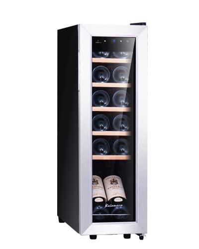 Kalamera Frigorifero per Vini 12 Bottiglie KRC-35FCSS