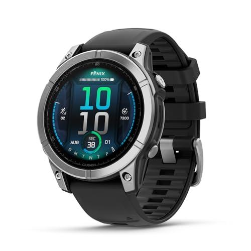 Garmin fēnix E, 47mm, AMOLED, GPS Multisport, Stainless Steel & Black