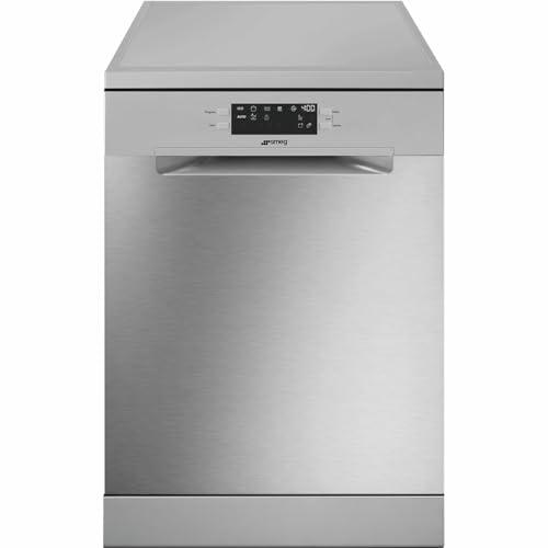 Smeg LVS342CQSX - Lavastoviglie 14 Coperti, Libera Installazione, Classe energetica C